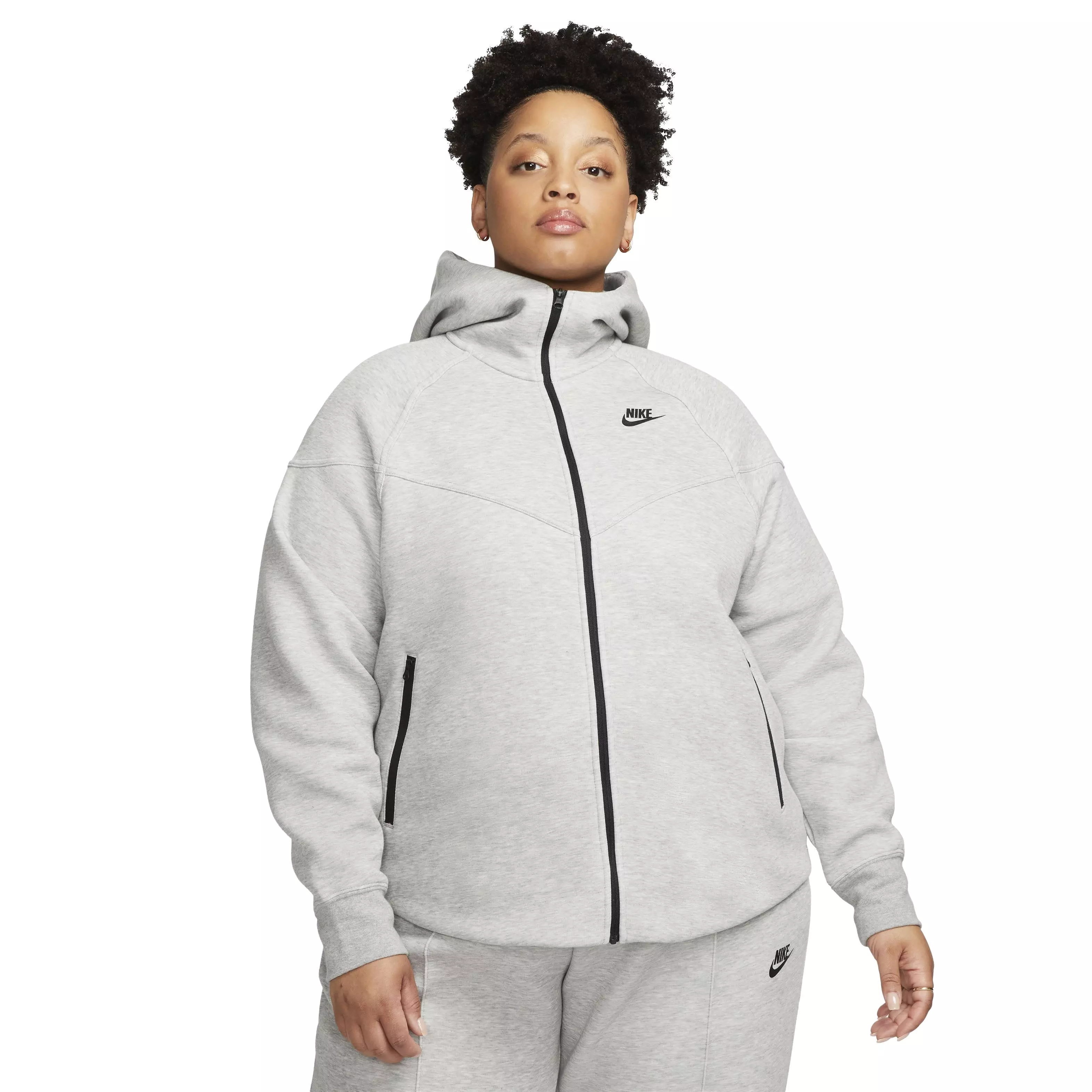 NIKE Tech Fleece FZ ジャケット グレー CU4490-063 Nike Sportswear Tech Fleece Men's Black CU4490-063